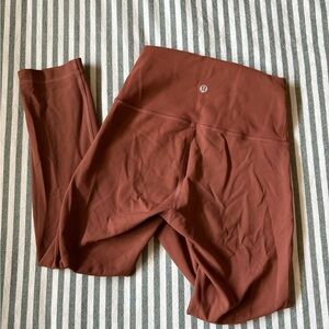 Lululemon Burnt Orange Leggings